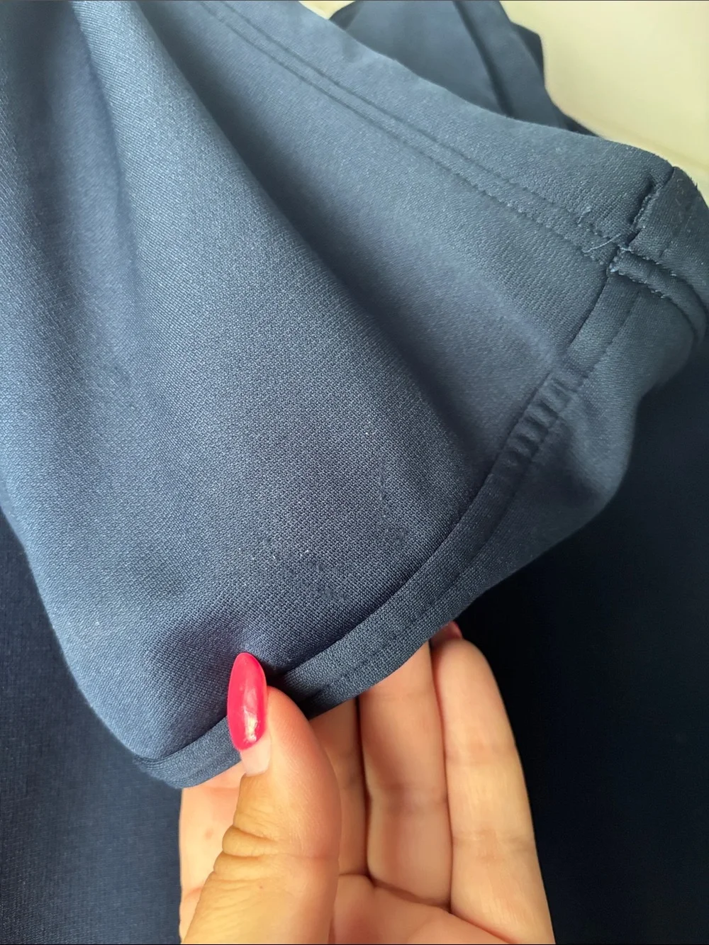 Under Armour Navy Pullover Hoodie with White Logo